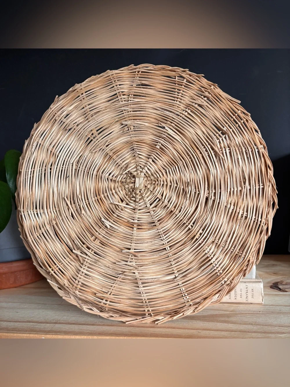 Natural Woven Baskets- Set of 12